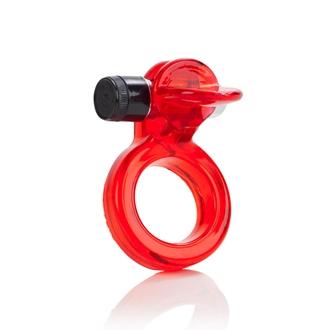 Clit Flicker With Wireless Stimulator - Red-blank-Sexual Toys®