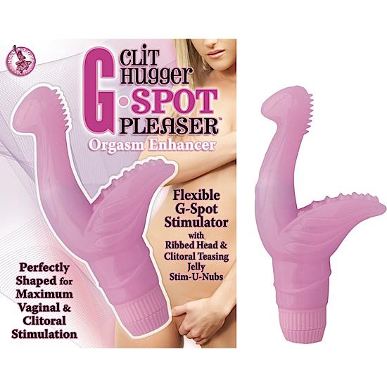 Clit hugger g spot pleaser pink vibrator-blank-Sexual Toys®