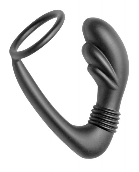 Cobra Silicone P-Spot Massager Cockring-Master Series-Sexual Toys®