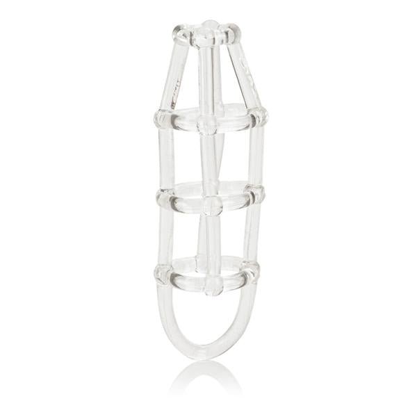Cock Cage Enhancer 4.5 Inch - Clear-blank-Sexual Toys®