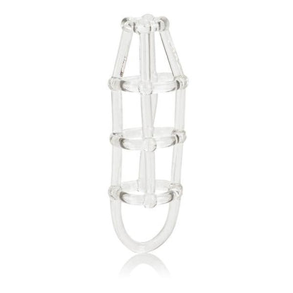 Cock Cage Enhancer 4.5 Inch - Clear-blank-Sexual Toys®