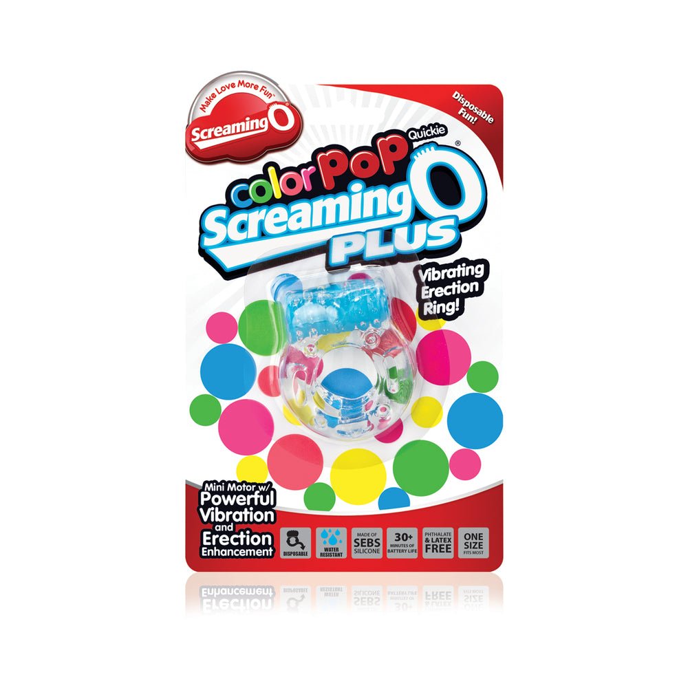 Color Pop Quickie Screaming O Plus Erection Ring-Screaming O-Sexual Toys®