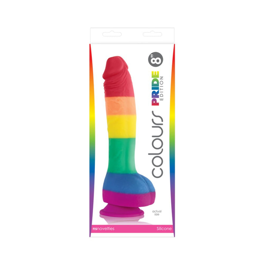 Colours Pride Edition 8 inches Dong Rainbow-Colours Pride Edition-Sexual Toys®