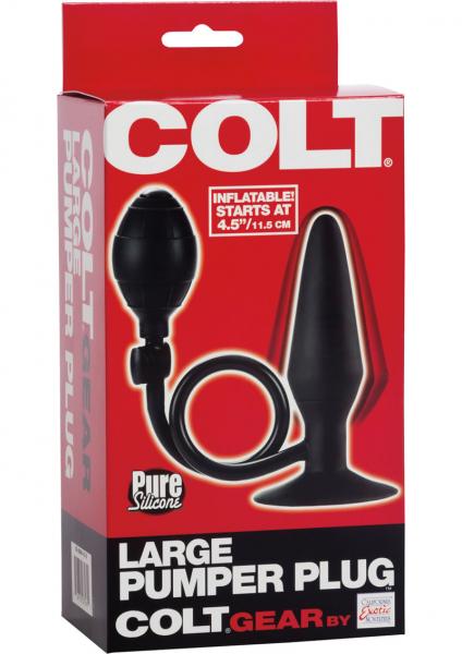 Colt Large Pumper Plug Butt Plug Black-Colt-Sexual Toys®
