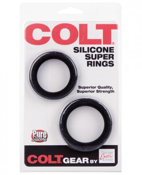 Colt Silicone Super Rings Black-Colt-Sexual Toys®