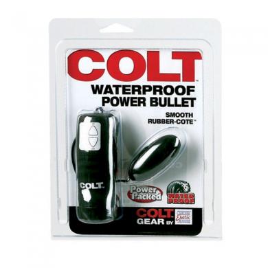 Colt Waterproof Power Bullet Vibrator Black-Colt-Sexual Toys®