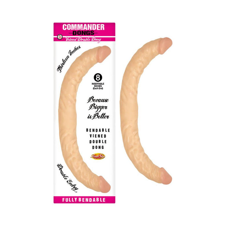 Commander Dongs Veined Double Dong-Nasstoys-Sexual Toys®