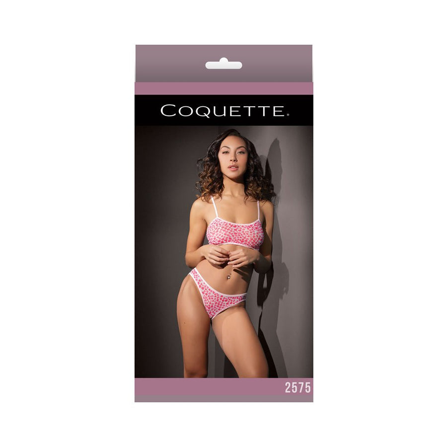 Coquette Bra Set Pink/White OS-Coquette-Sexual Toys®