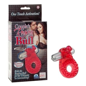 Couples Raging Bull Red Vibrating Ring-blank-Sexual Toys®