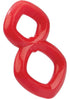 Crazy 8 Cock Ring Red-blank-Sexual Toys®