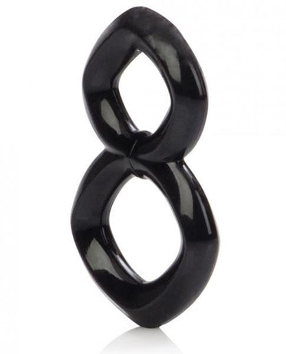 Crazy 8 Enhancer Double Cock Ring Black-Cal Exotics-Sexual Toys®