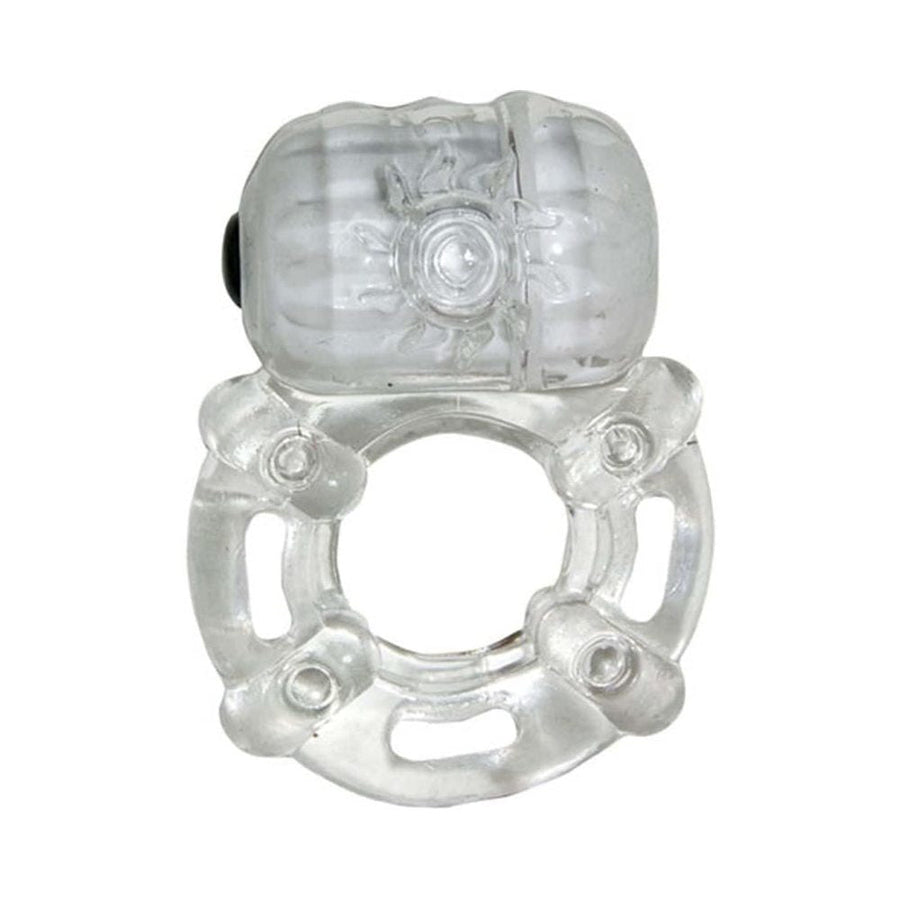 Crystal Pulsating Erection Keeper Clear Ring-Nasstoys-Sexual Toys®