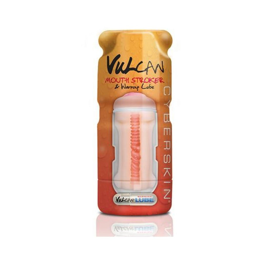 Cyberskin Vulcan Mouth Stroker with Warming Lube-Topco-Sexual Toys®