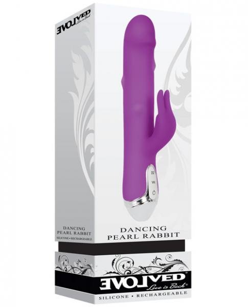 Dancing Pearl Rabbit Vibrator Purple-blank-Sexual Toys®