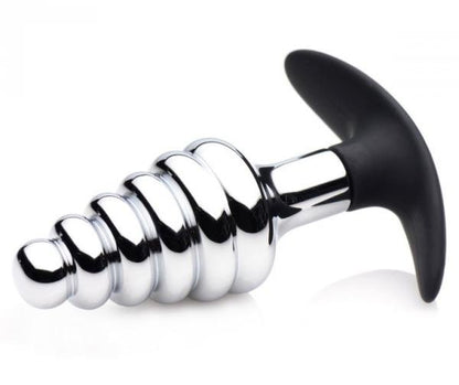 Dark Hive Metal, Silicone Ribbed Anal Plug-Master Series-Sexual Toys®