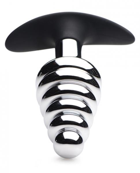 Dark Hive Metal, Silicone Ribbed Anal Plug-Master Series-Sexual Toys®