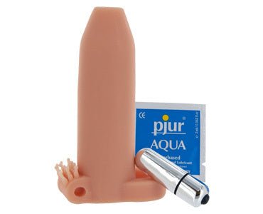 Deemun Vibrating Penis Girth Enhancer 1.5 inch-blank-Sexual Toys®