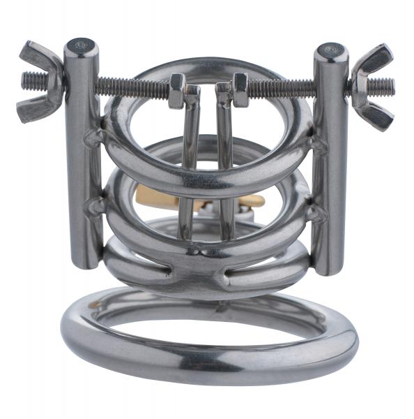 Deluxe Cleaver Urethral Spreader Cbt Chastity Cage-Master Series-Sexual Toys®