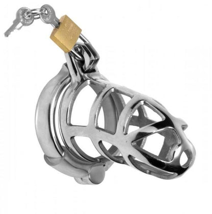 Detained Stainless Steel Chastity Cage-Master Series-Sexual Toys®