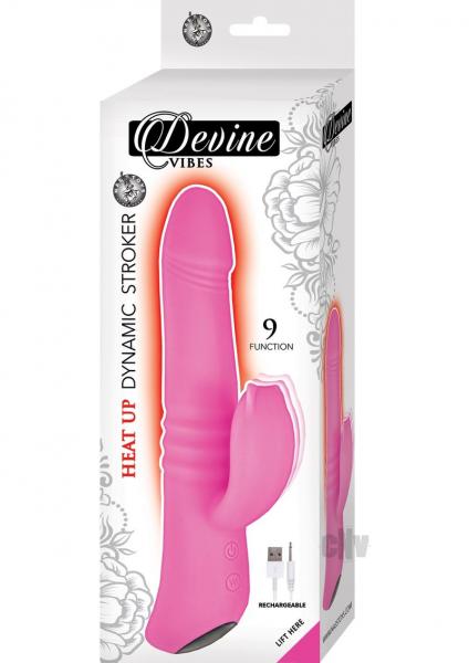 Devine Vibes Heat Up Dynamic Stroker Vibrator-Devine Vibes-Sexual Toys®
