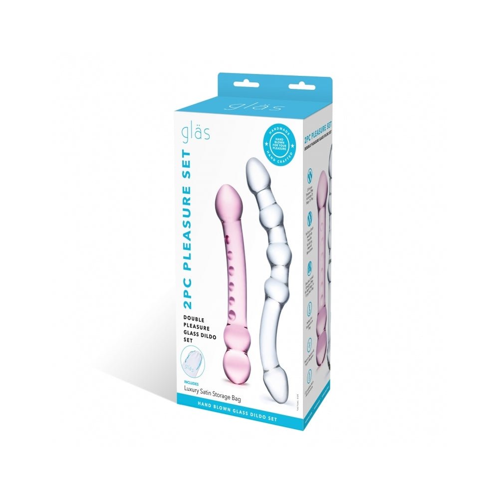 Double Pleasure Glas Dildo Set 2pc-Electric Eel-Sexual Toys®