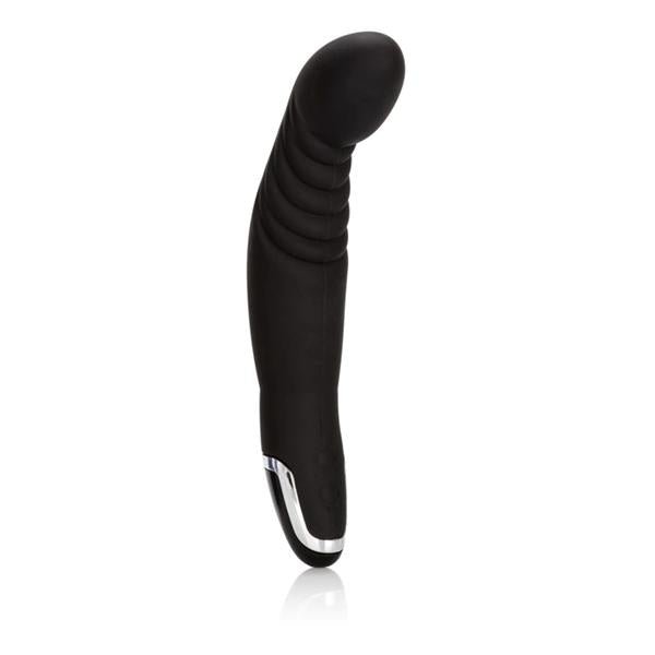 Dr Joel Ridged P Silicone Prostate Massager Black-Dr Joel Kaplan-Sexual Toys®