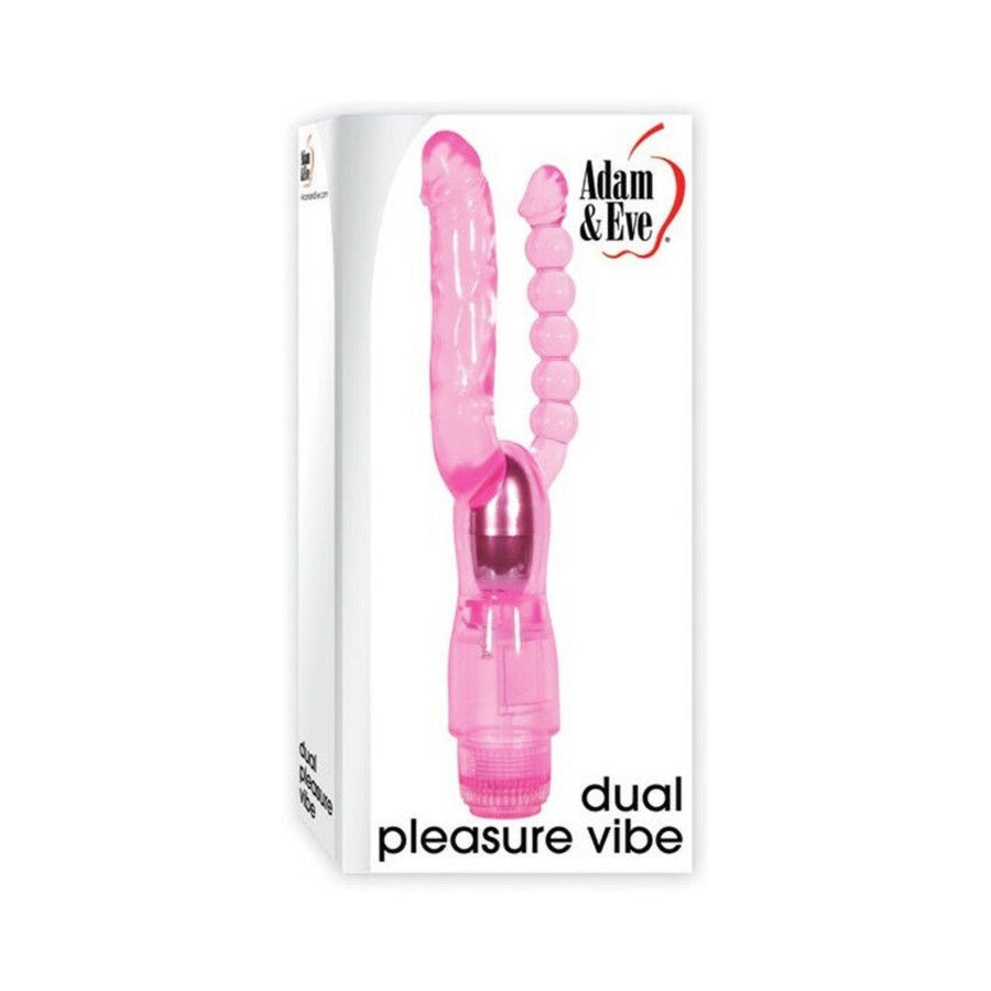 Dual Pleasure Vibe Waterproof - Pink-Adam &amp; Eve-Sexual Toys®