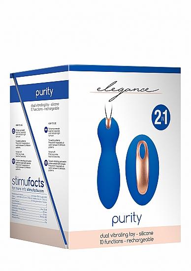 Dual Vibrating Toy - Purity - Blue-blank-Sexual Toys®