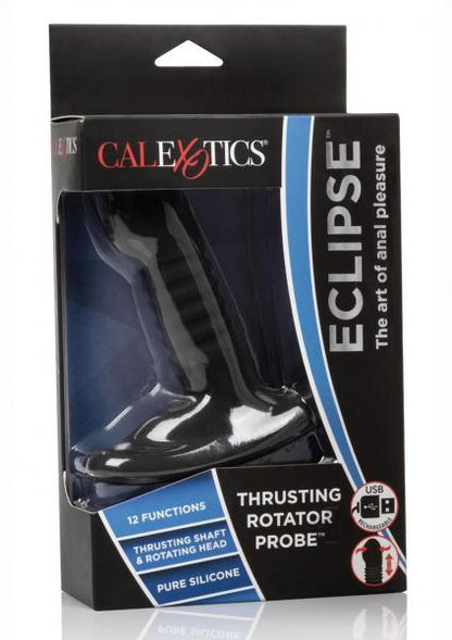 Eclipse Thrusting Rotator Probe Black-Eclipse-Sexual Toys®