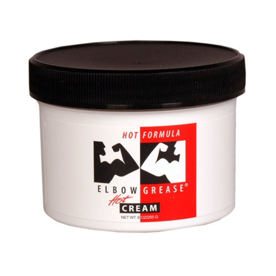 Elbow Grease Hot Cream Lubricant 9oz Jar-Elbow Grease-Sexual Toys®