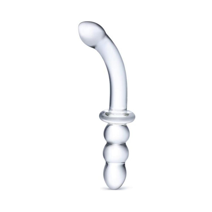 8&quot;  Ribbed G-Spot Glass Dildo-Electric Eel-Sexual Toys®