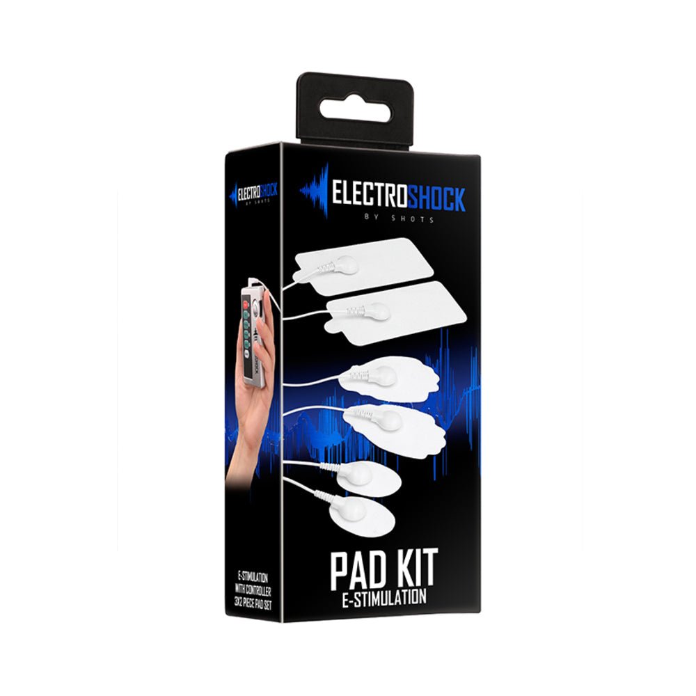Electro Shock Pad Kit - White-Shots-Sexual Toys®