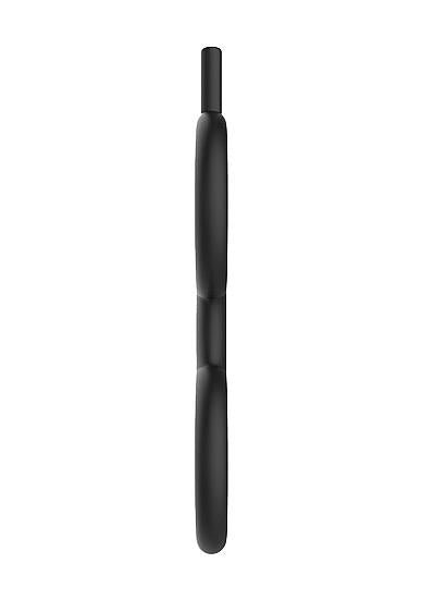 Electroshock E-Stimulation Cock And Ball Ring Black-Electroshock-Sexual Toys®