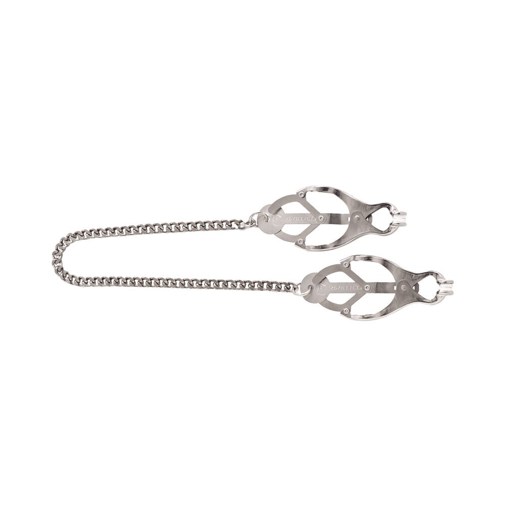 Endurance Butterfly Nipple Clamps with Jewel Chain-blank-Sexual Toys®