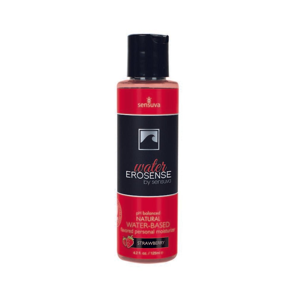 Erosense Water Strawberry Flavored Water-based Lubricant 4.2 Fl. Oz Bottle-blank-Sexual Toys®