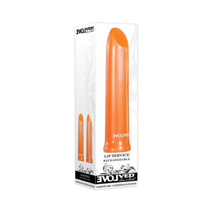 Evolved Lip Service Rechargeable Bullet - Orange-Evolved-Sexual Toys®