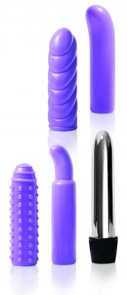 Evolved Multi Sleeve Vibrator Kit Purple-Evolved-Sexual Toys®