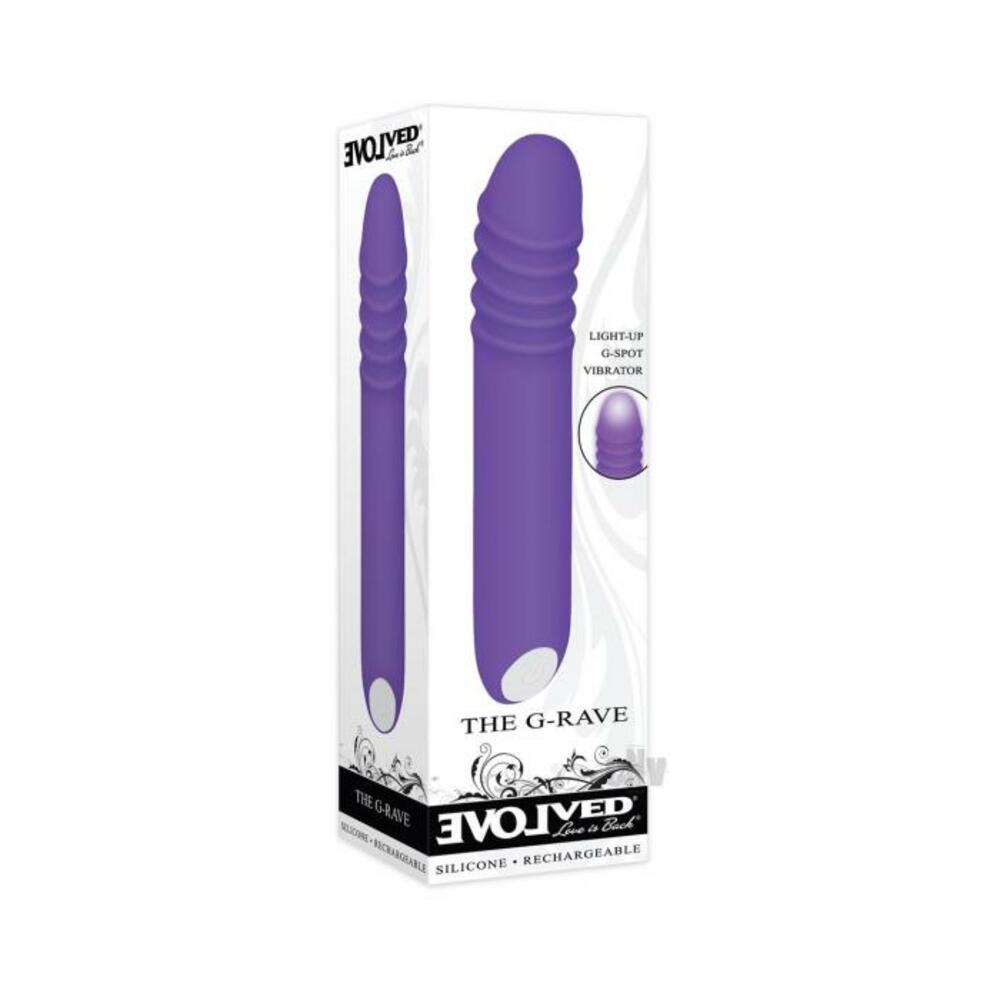 Evolved The G-rave Light-up Vibrator Purple-blank-Sexual Toys®