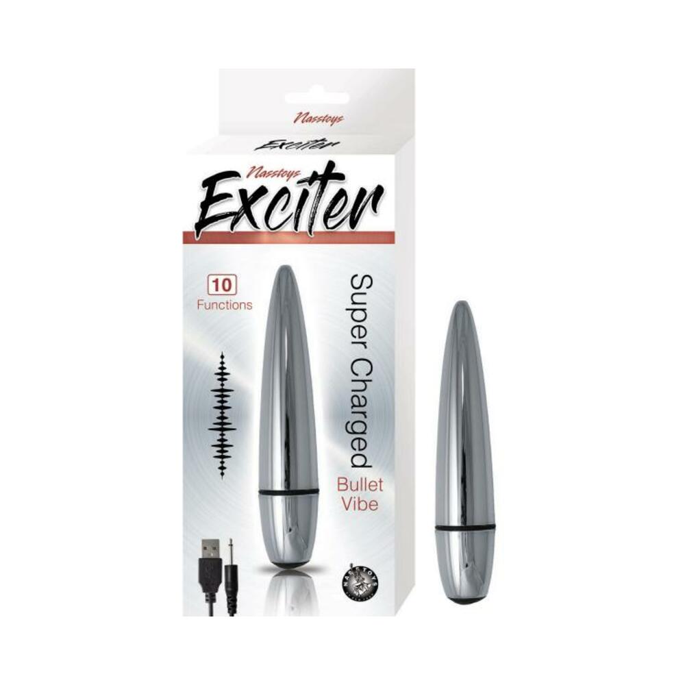 Exciter Bullet Vibe - Silver-blank-Sexual Toys®