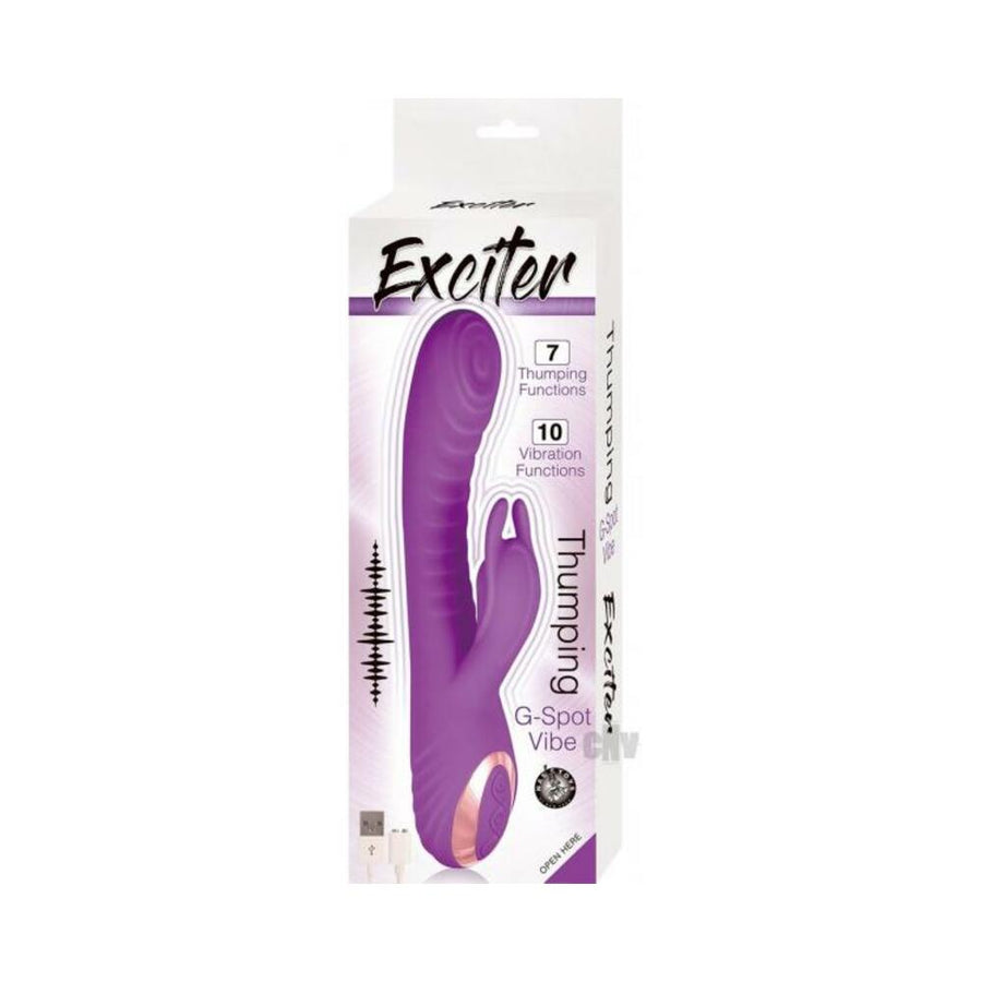 Exciter Thumping G-Spot Vibe Purple-Nasstoys-Sexual Toys®