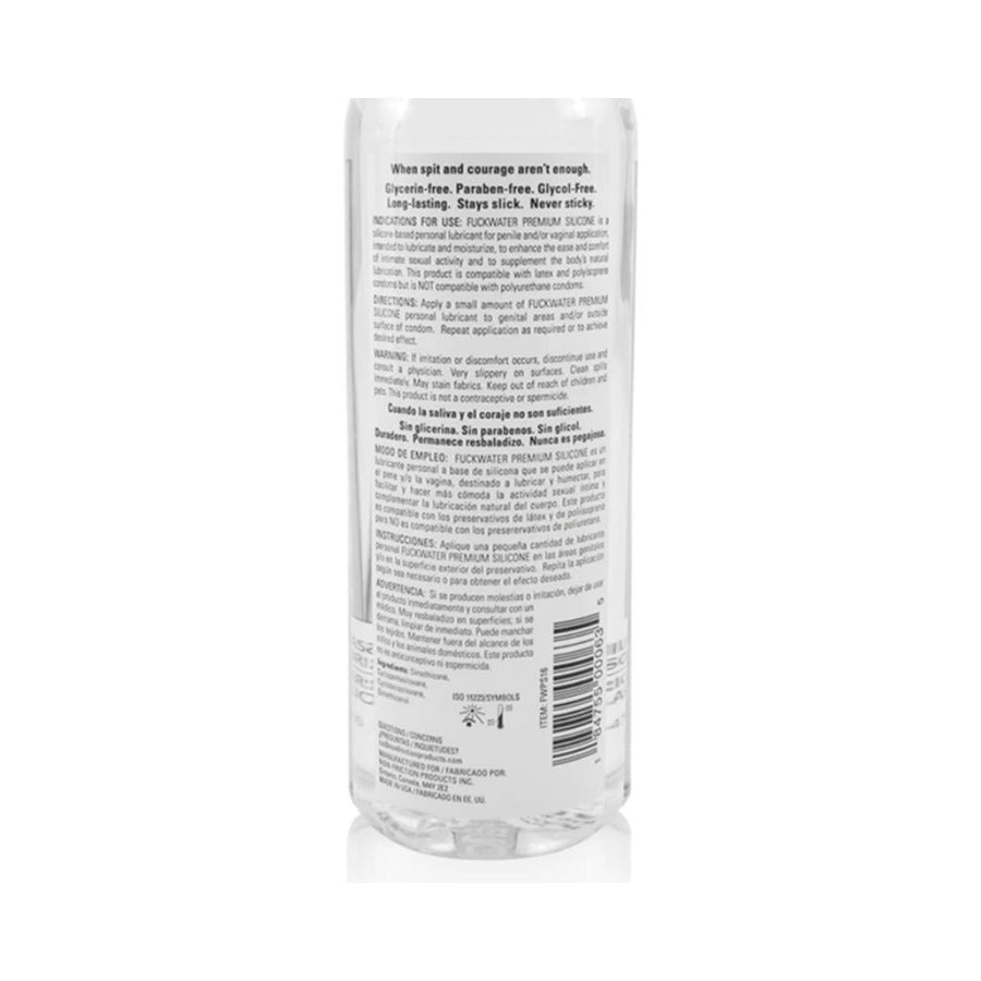 F-ck Water Silicone Lubricant 8oz-F*ck Water-Sexual Toys®