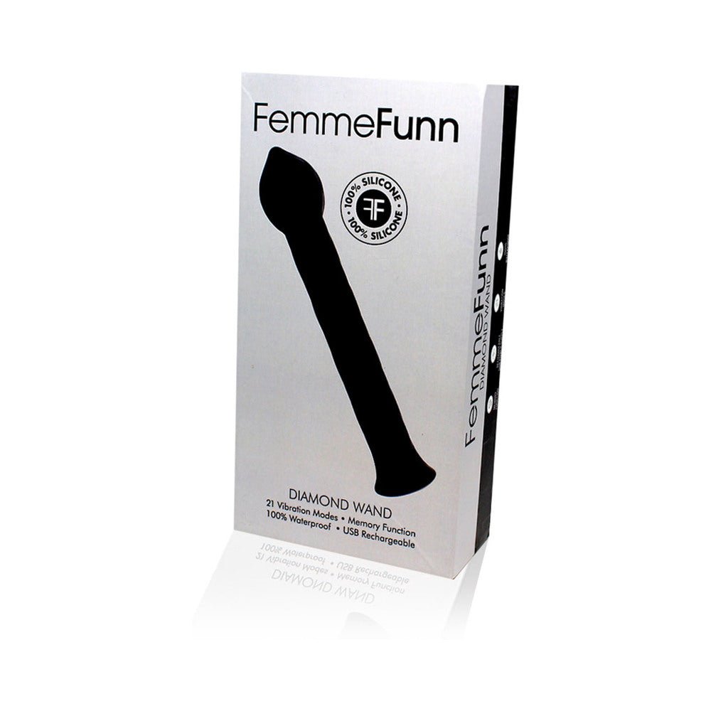 Femmefunn Diamond Wand Vibrator-FemmeFunn-Sexual Toys®