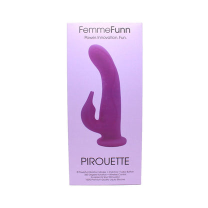 Femmefunn Pirouette Rabbit Vibrator-FemmeFunn-Sexual Toys®