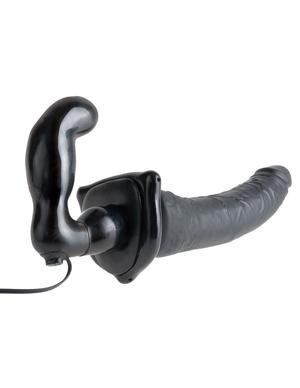 Fetish Fantasy Deluxe Vibrating Penetrix Strap On Black-Pipedream-Sexual Toys®