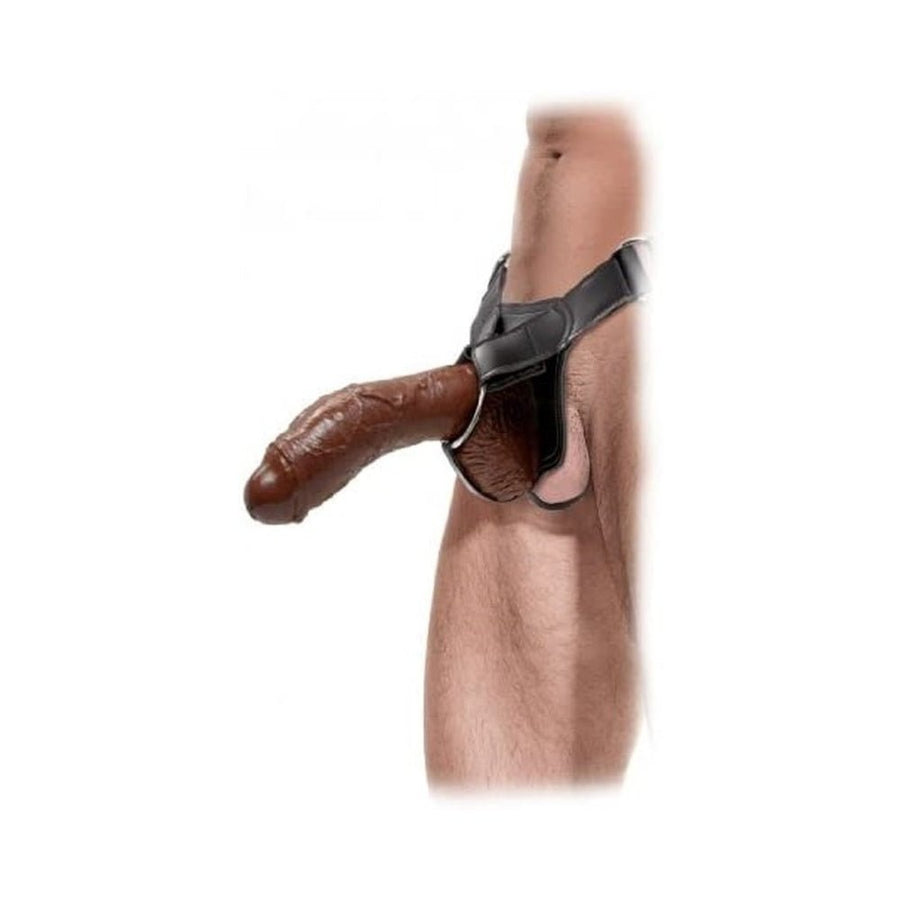 Fetish Fantasy Extreme Extreme Hollow Strap-On Brown-blank-Sexual Toys®