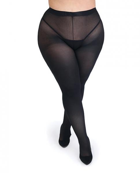 Fifty Shades Captivate Plus Size Black Spanking Tights O/s Curve-blank-Sexual Toys®