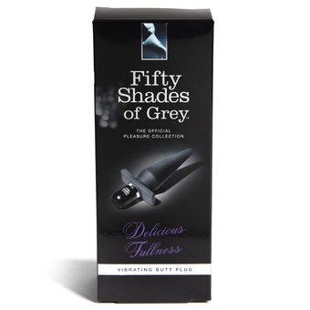 Fifty Shades of Grey Delicious Fullness Vibrating Butt Plug-Official Fifty Shades of Grey-Sexual Toys®