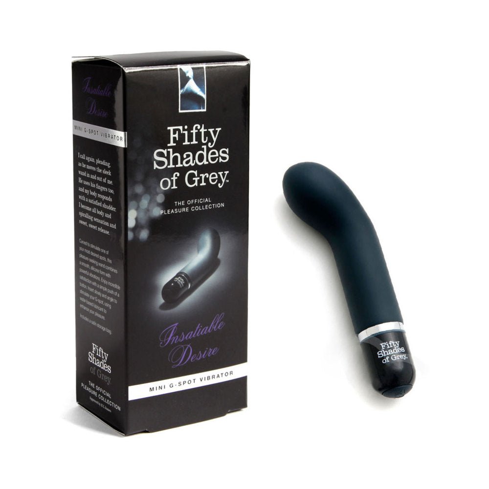 Fifty Shades Of Grey Insatiable Desire Mini G-Spot Vibrator-LoveHoney-Sexual Toys®