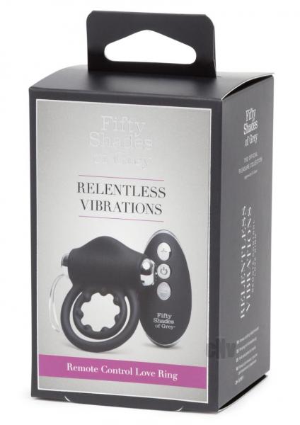 Fifty Shades Of Grey Relentless Vibe Remote Love Ring-Fifty Shades of Grey-Sexual Toys®
