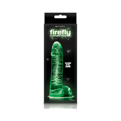 Firefly Glass - Smooth Ballsey - 4in Dildo - Clear-NS Novelties-Sexual Toys®